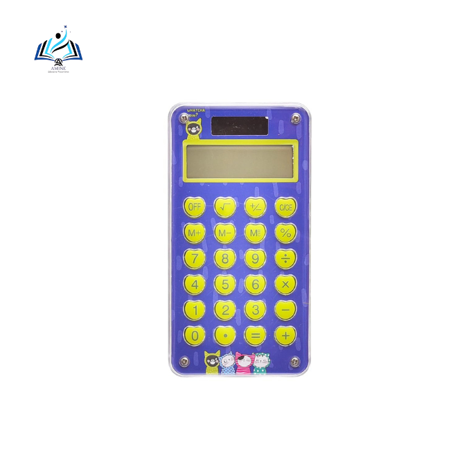 Calculatrice pour Enfants – Couleur Violette, Compacte et Légère
