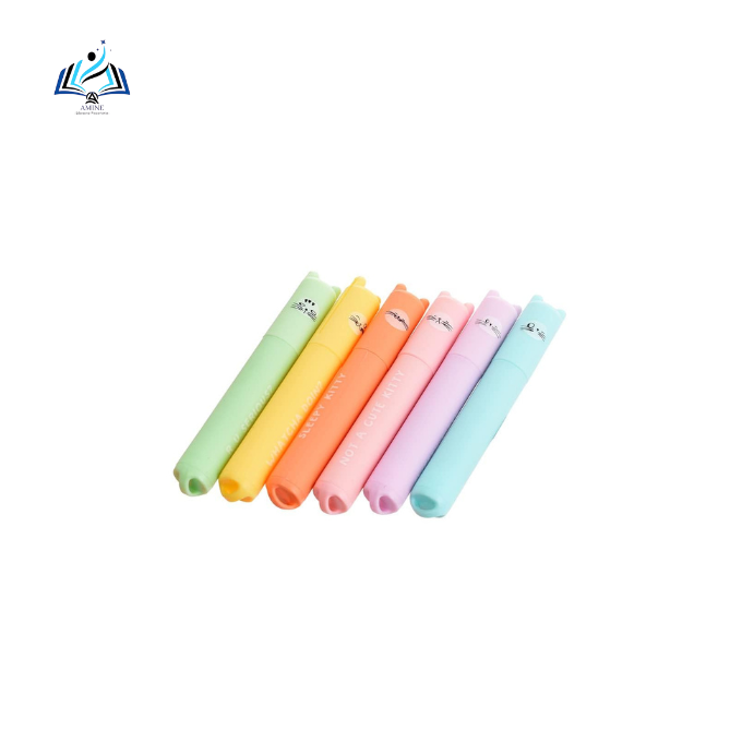 Mini Surligneurs M&G Summer Cha Cha Cha – Pack de 6 Couleurs Néon