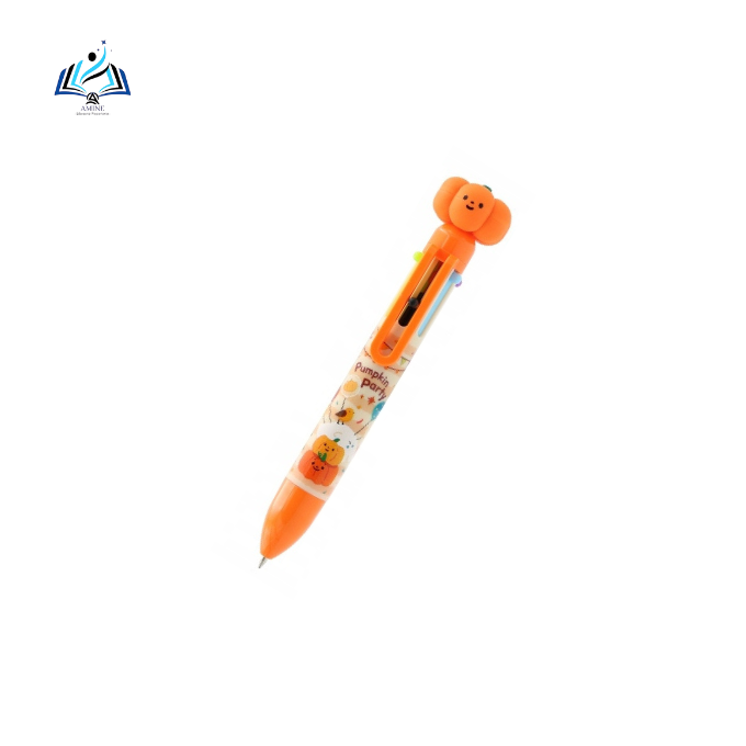 Stylo Bille Multifonction M&G Pumpkin Party – 6 Couleurs en 1