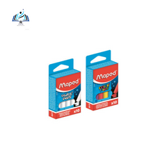 Craies Colorées MAPED Color’Peps – Boîte de 10