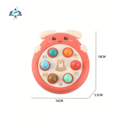 Jeu Interactif à Taper – Taupes et Lapins – Jouet de Développement Précoce pour Enfants