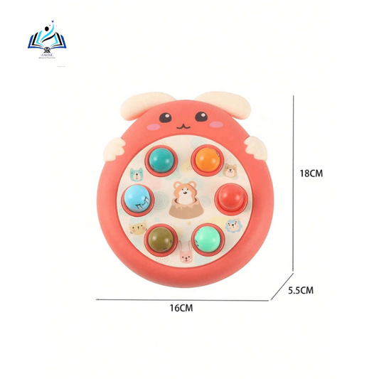 Jeu Interactif à Taper – Taupes et Lapins – Jouet de Développement Précoce pour Enfants