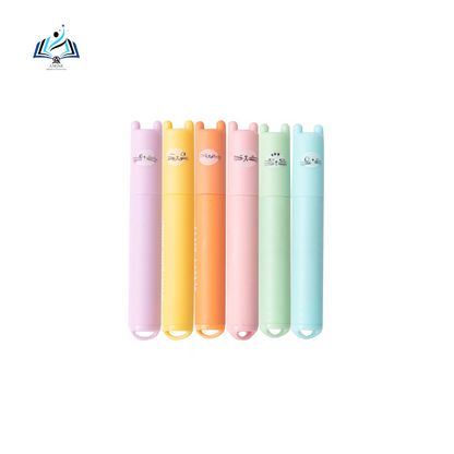 Set de 6 Mini Surligneurs M&G AHM22575 – Pastel Parfumés et Anti-Séchage